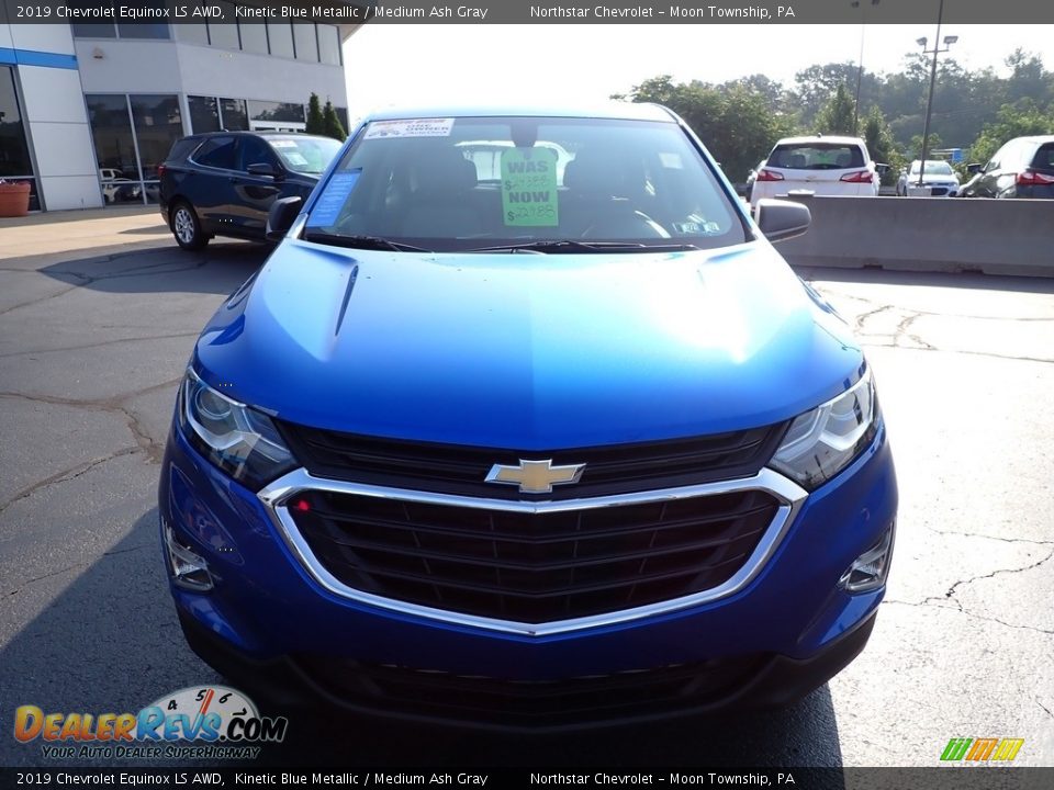 2019 Chevrolet Equinox LS AWD Kinetic Blue Metallic / Medium Ash Gray Photo #13