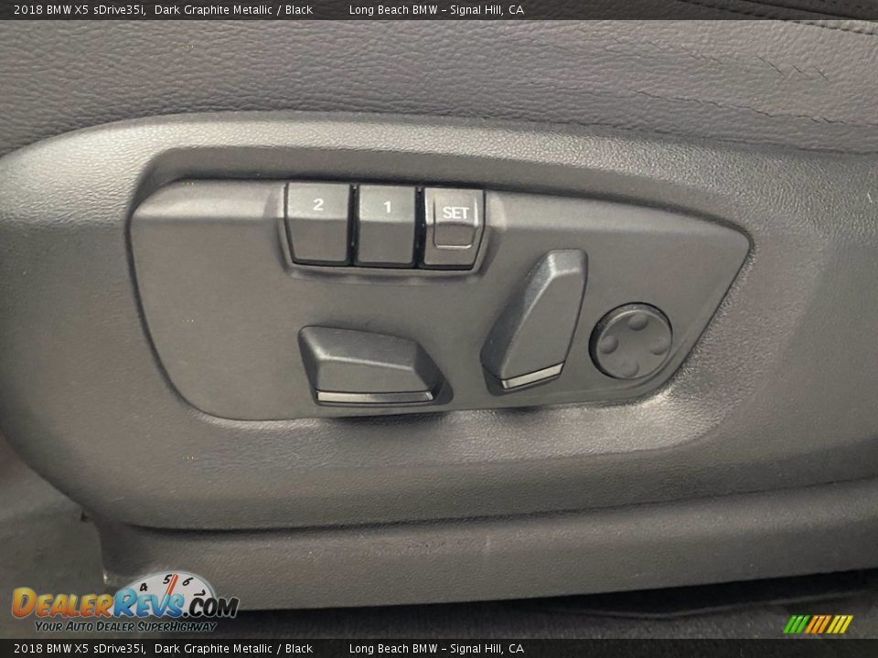 2018 BMW X5 sDrive35i Dark Graphite Metallic / Black Photo #15