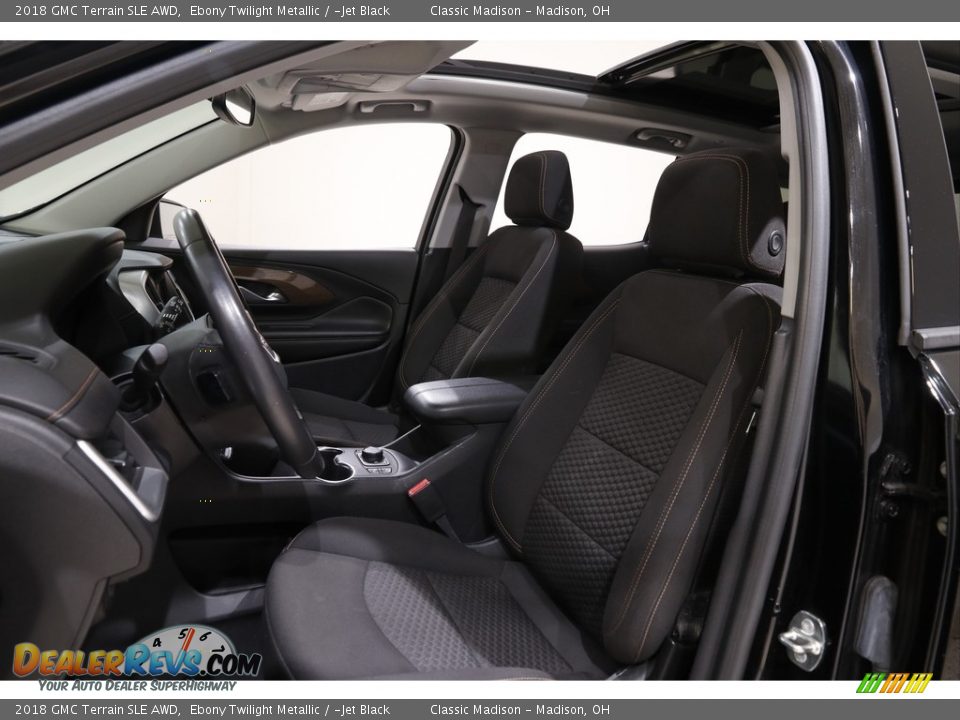 2018 GMC Terrain SLE AWD Ebony Twilight Metallic / ­Jet Black Photo #5