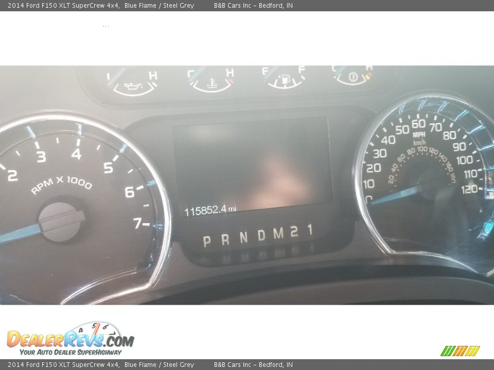 2014 Ford F150 XLT SuperCrew 4x4 Blue Flame / Steel Grey Photo #20