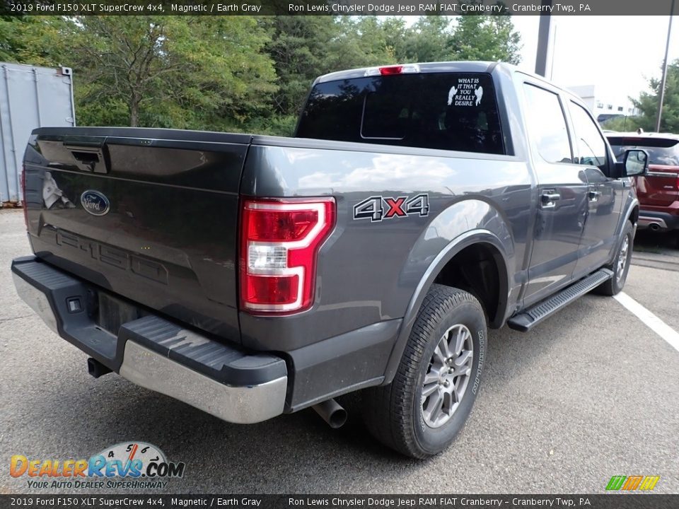 2019 Ford F150 XLT SuperCrew 4x4 Magnetic / Earth Gray Photo #3