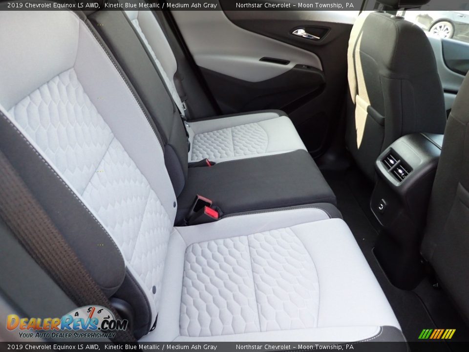 2019 Chevrolet Equinox LS AWD Kinetic Blue Metallic / Medium Ash Gray Photo #18