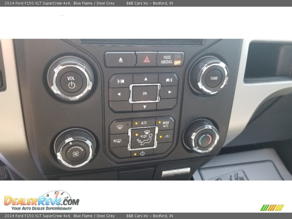 2014 Ford F150 XLT SuperCrew 4x4 Blue Flame / Steel Grey Photo #23