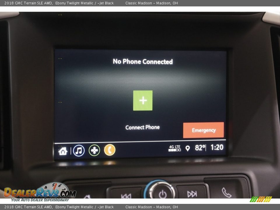 2018 GMC Terrain SLE AWD Ebony Twilight Metallic / ­Jet Black Photo #11