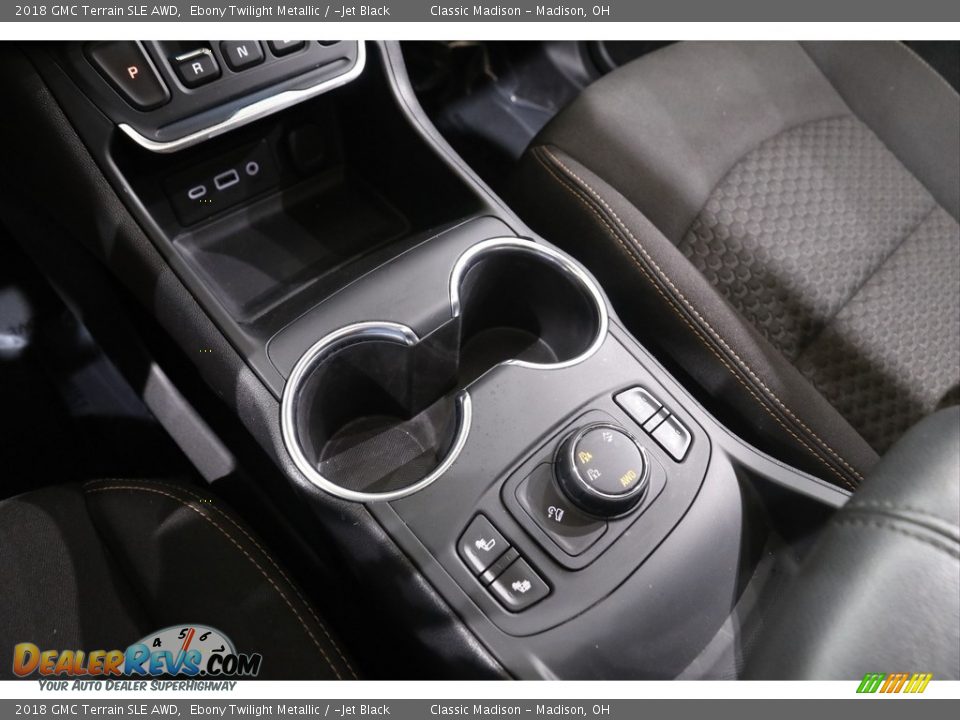 2018 GMC Terrain SLE AWD Ebony Twilight Metallic / ­Jet Black Photo #12
