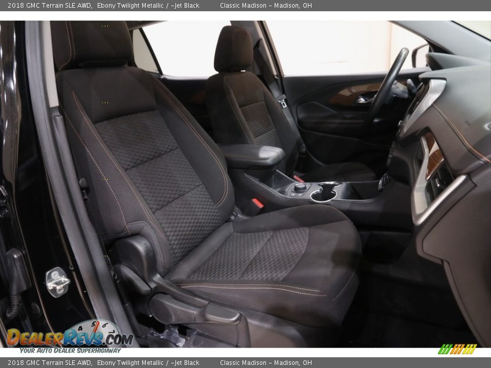 2018 GMC Terrain SLE AWD Ebony Twilight Metallic / ­Jet Black Photo #13