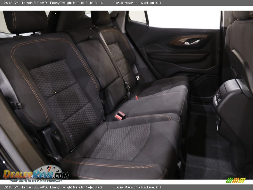 2018 GMC Terrain SLE AWD Ebony Twilight Metallic / ­Jet Black Photo #14