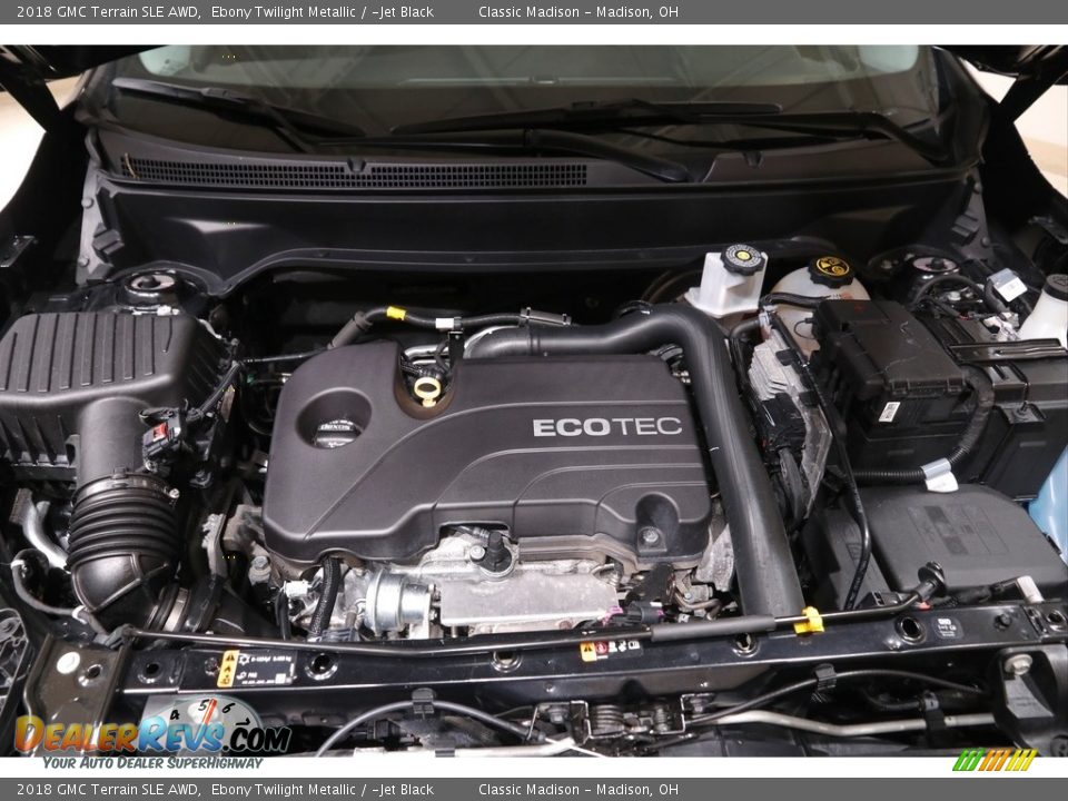 2018 GMC Terrain SLE AWD Ebony Twilight Metallic / ­Jet Black Photo #17