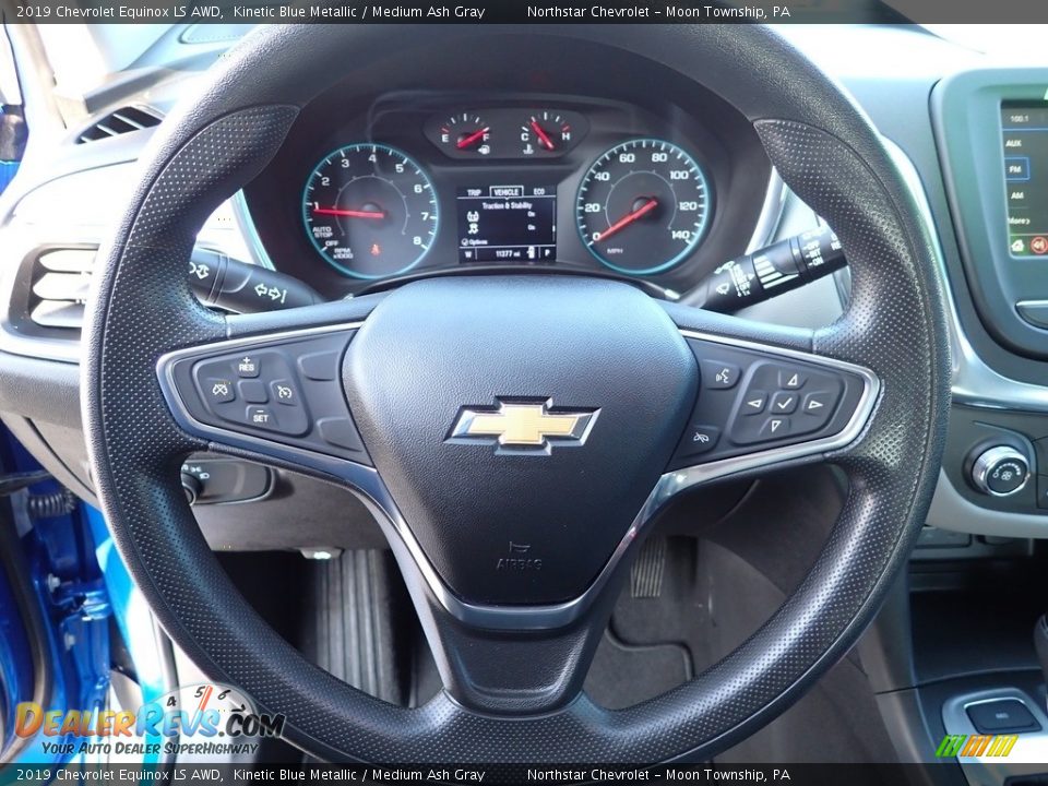 2019 Chevrolet Equinox LS AWD Kinetic Blue Metallic / Medium Ash Gray Photo #26