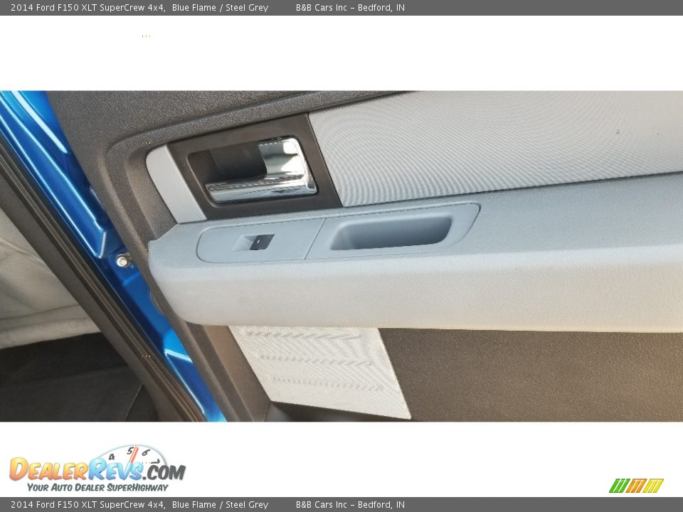 2014 Ford F150 XLT SuperCrew 4x4 Blue Flame / Steel Grey Photo #29