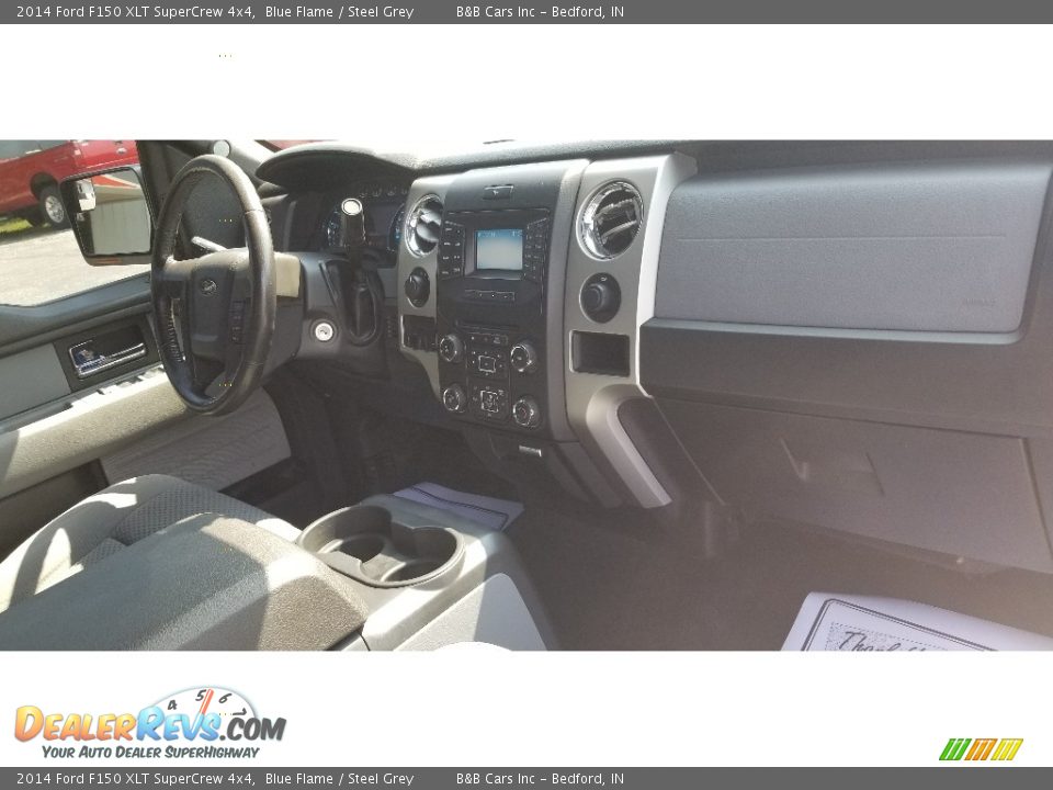 2014 Ford F150 XLT SuperCrew 4x4 Blue Flame / Steel Grey Photo #31