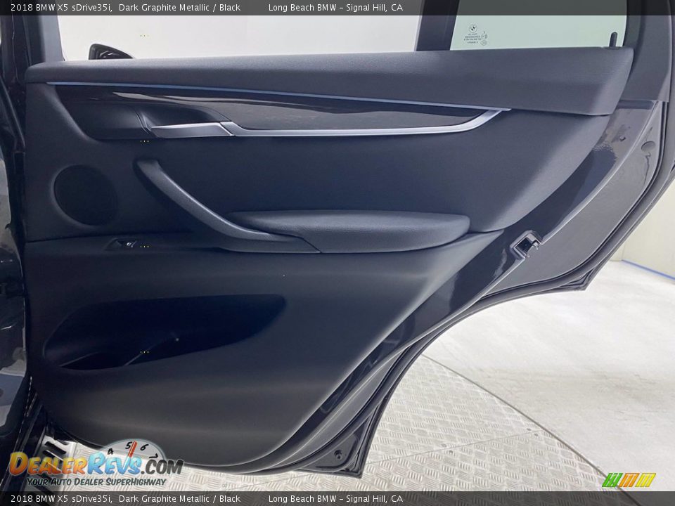 2018 BMW X5 sDrive35i Dark Graphite Metallic / Black Photo #35