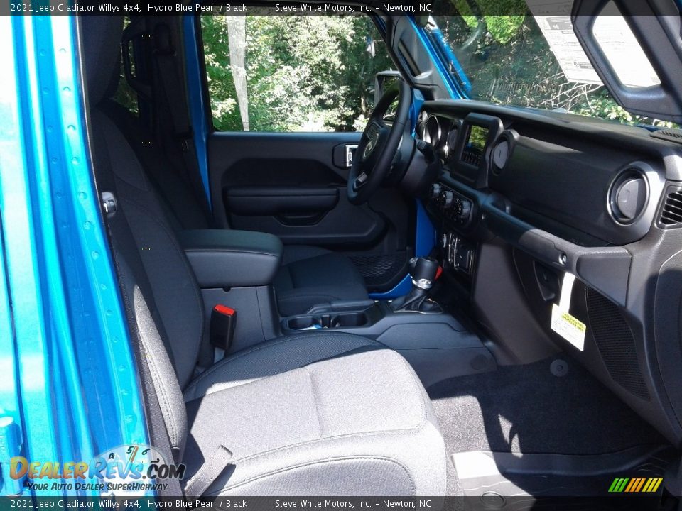 2021 Jeep Gladiator Willys 4x4 Hydro Blue Pearl / Black Photo #17