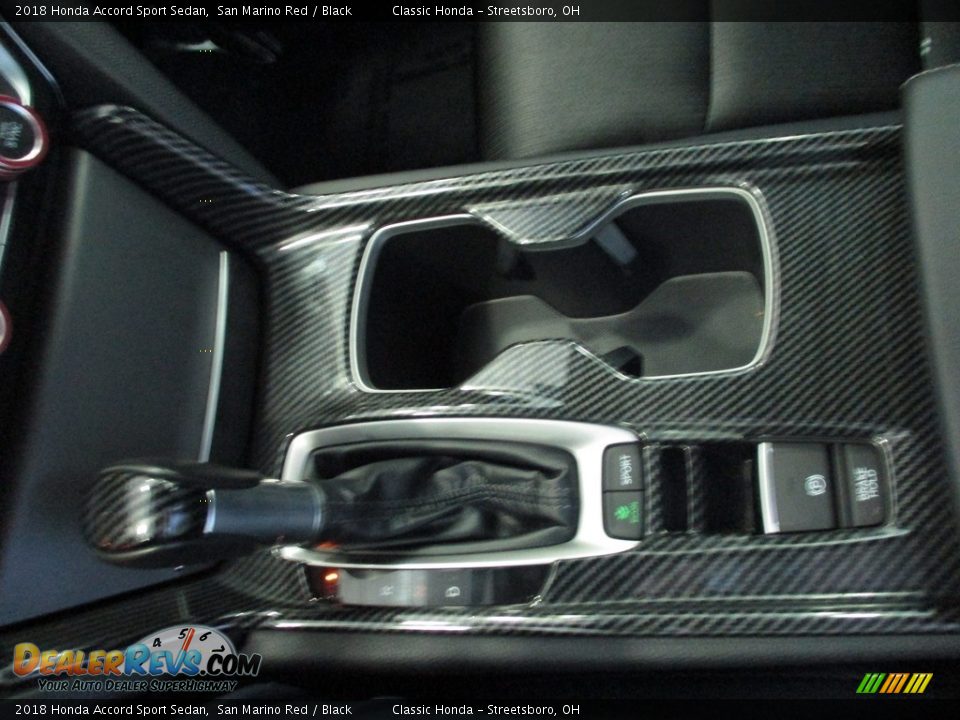 2018 Honda Accord Sport Sedan San Marino Red / Black Photo #33