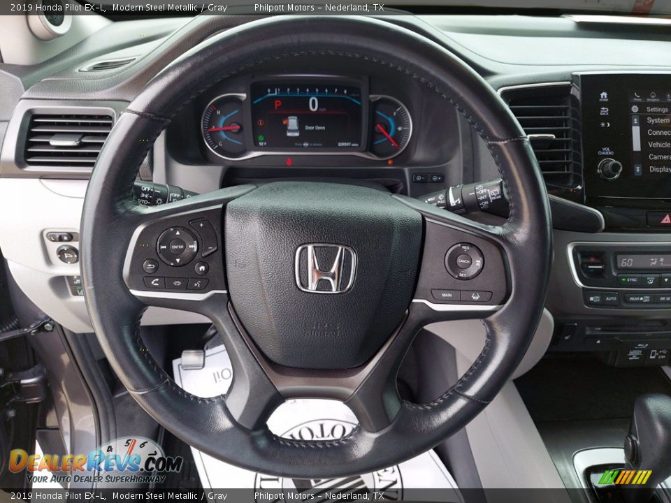 2019 Honda Pilot EX-L Steering Wheel Photo #15
