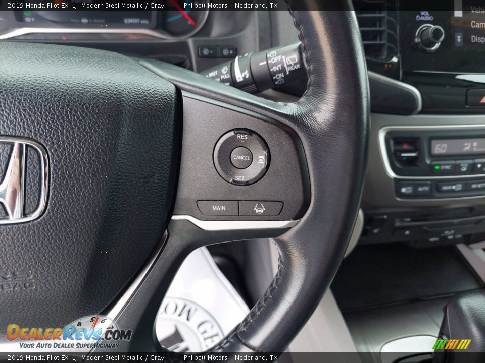 2019 Honda Pilot EX-L Steering Wheel Photo #17