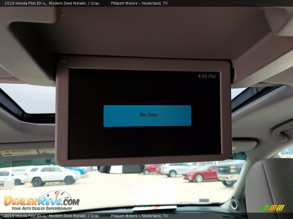 2019 Honda Pilot EX-L Modern Steel Metallic / Gray Photo #26