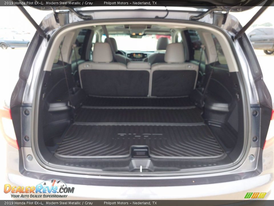 2019 Honda Pilot EX-L Modern Steel Metallic / Gray Photo #27