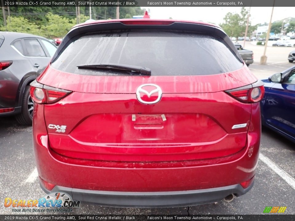 2019 Mazda CX-5 Grand Touring AWD Soul Red Crystal Metallic / Black Photo #3