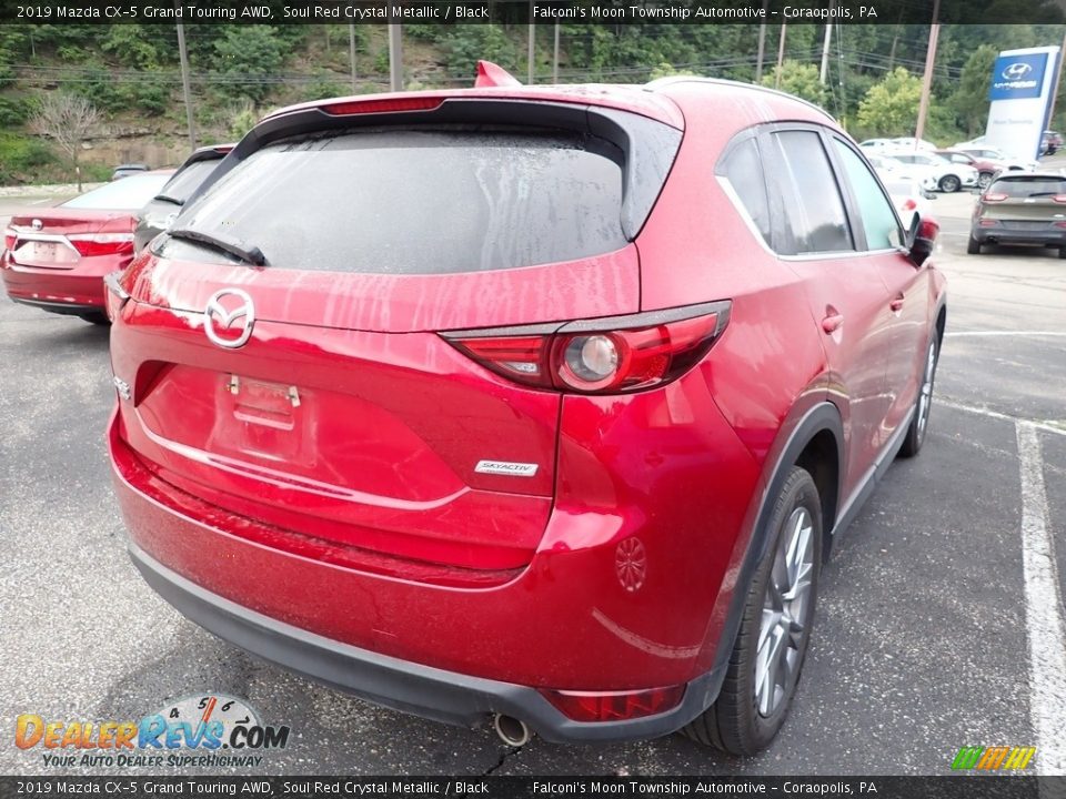 2019 Mazda CX-5 Grand Touring AWD Soul Red Crystal Metallic / Black Photo #4
