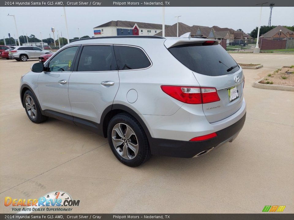 Circuit Silver 2014 Hyundai Santa Fe GLS AWD Photo #5