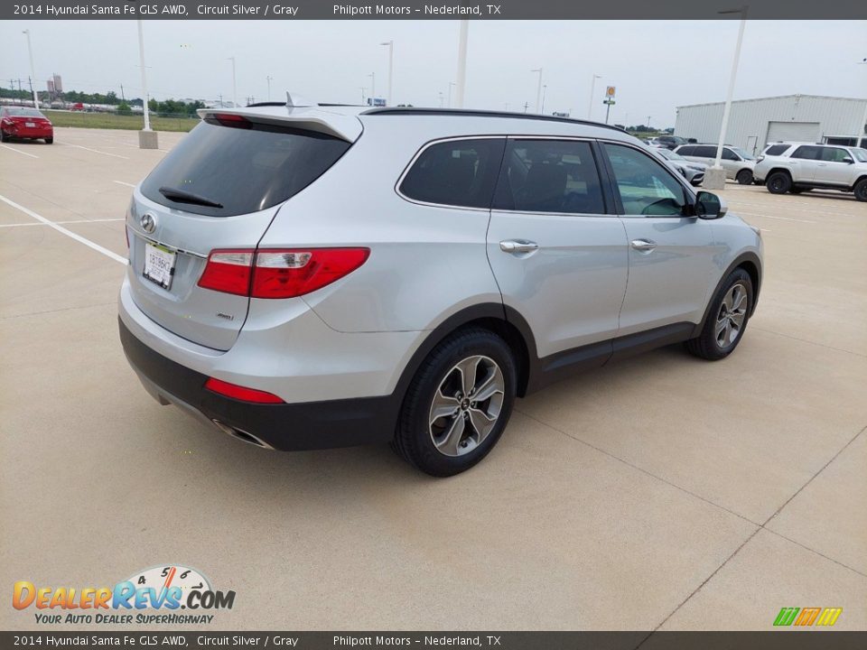 Circuit Silver 2014 Hyundai Santa Fe GLS AWD Photo #7