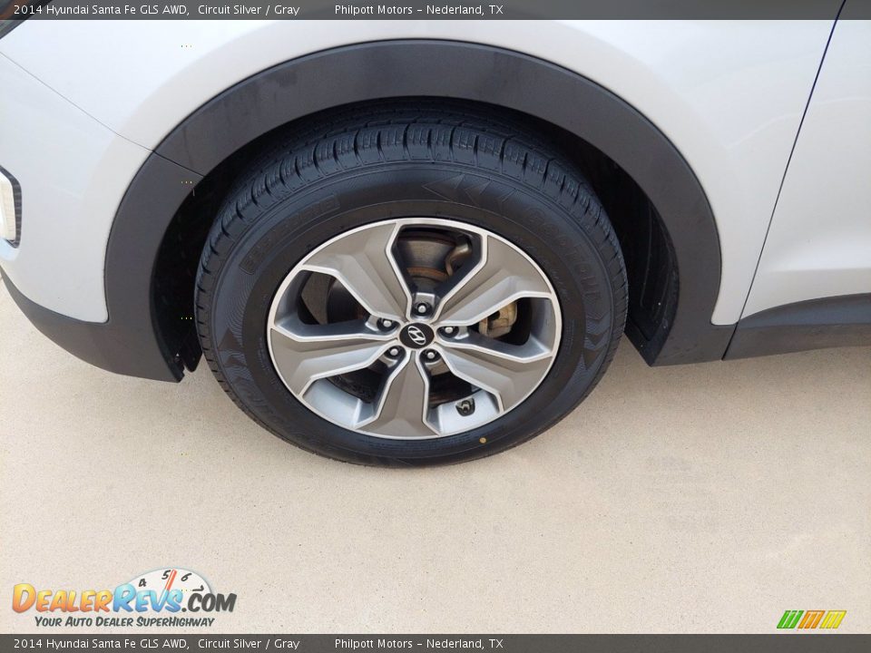 2014 Hyundai Santa Fe GLS AWD Wheel Photo #9