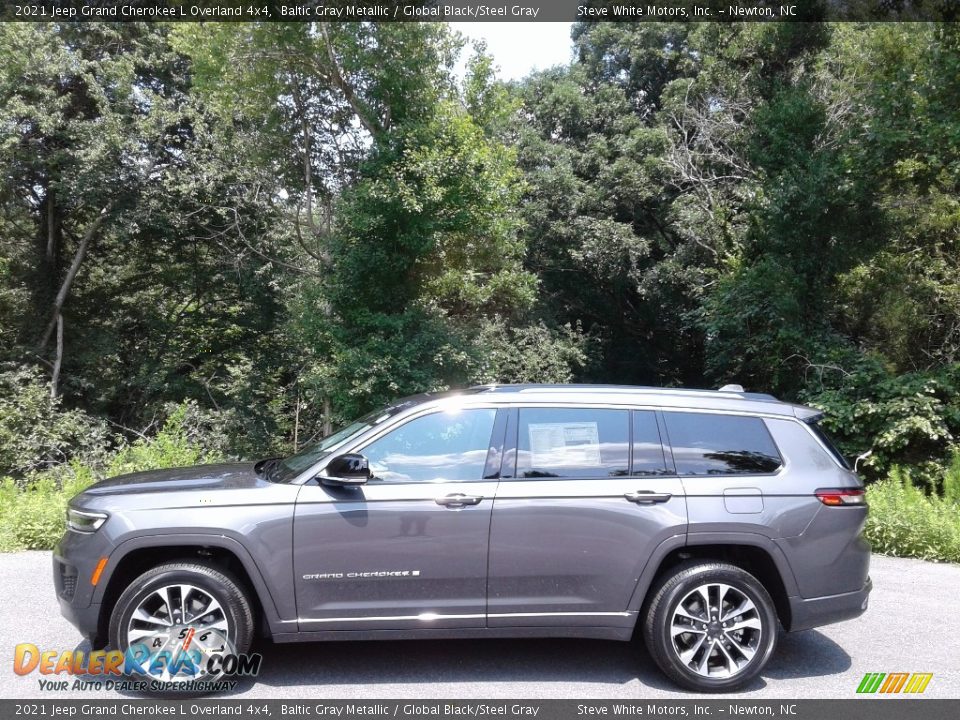 Baltic Gray Metallic 2021 Jeep Grand Cherokee L Overland 4x4 Photo #1