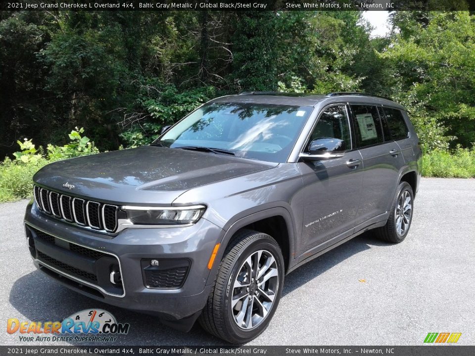 Baltic Gray Metallic 2021 Jeep Grand Cherokee L Overland 4x4 Photo 2