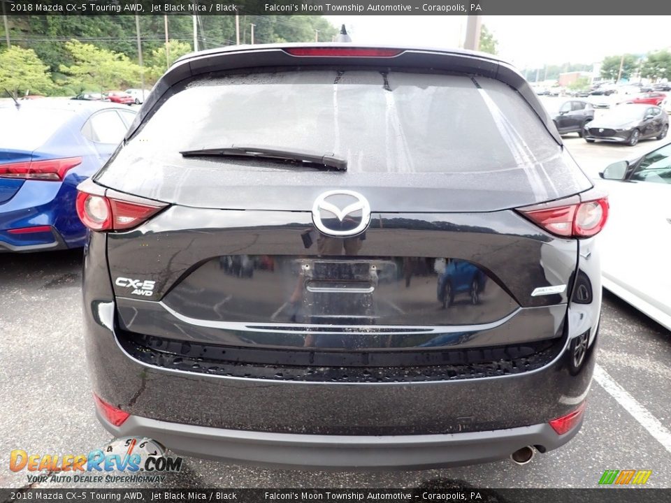 2018 Mazda CX-5 Touring AWD Jet Black Mica / Black Photo #3