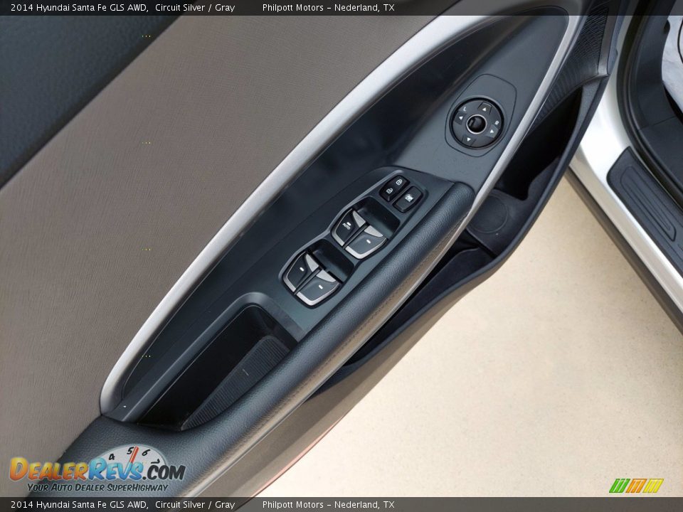 Door Panel of 2014 Hyundai Santa Fe GLS AWD Photo #14