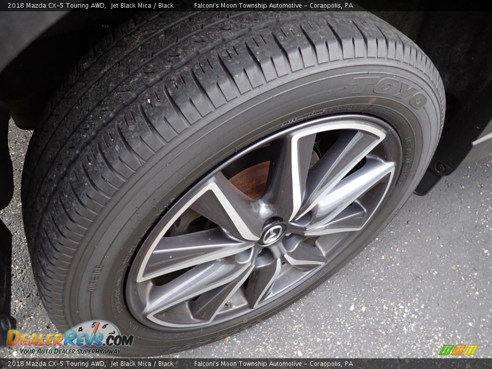 2018 Mazda CX-5 Touring AWD Jet Black Mica / Black Photo #5