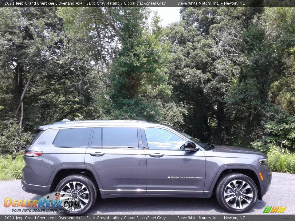 Baltic Gray Metallic 2021 Jeep Grand Cherokee L Overland 4x4 Photo #5