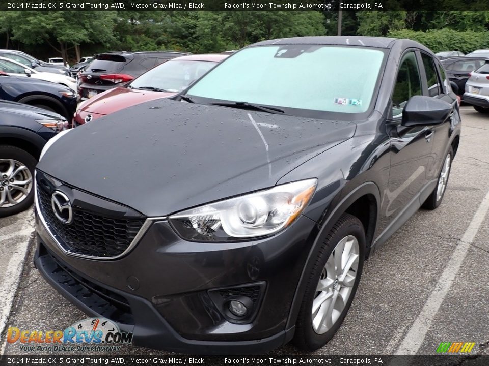 2014 Mazda CX-5 Grand Touring AWD Meteor Gray Mica / Black Photo #1