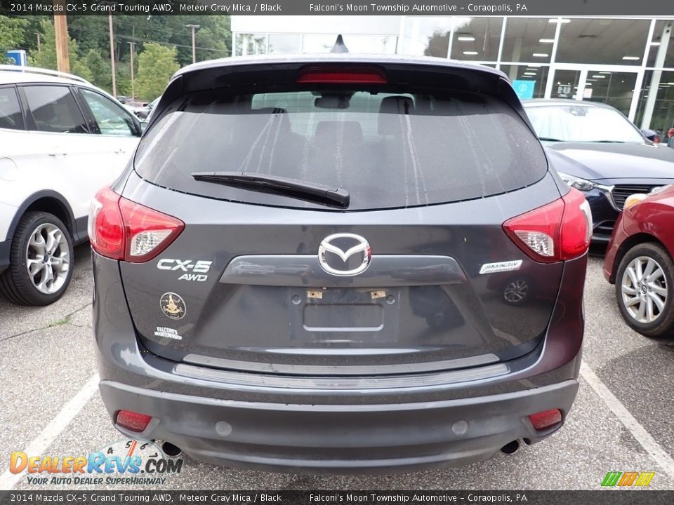 2014 Mazda CX-5 Grand Touring AWD Meteor Gray Mica / Black Photo #3