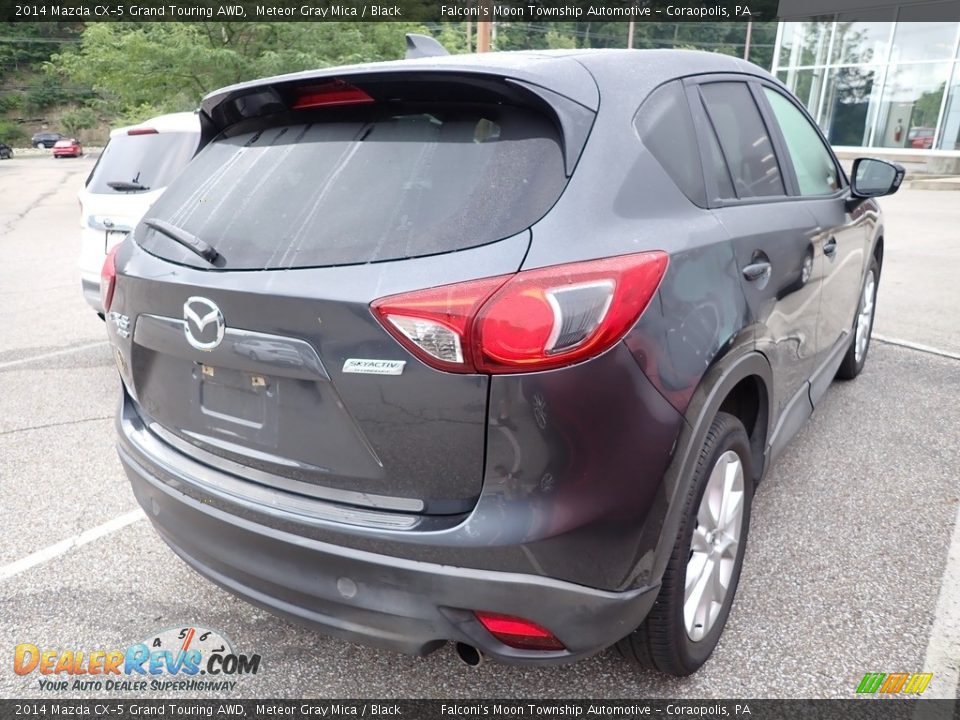 2014 Mazda CX-5 Grand Touring AWD Meteor Gray Mica / Black Photo #4