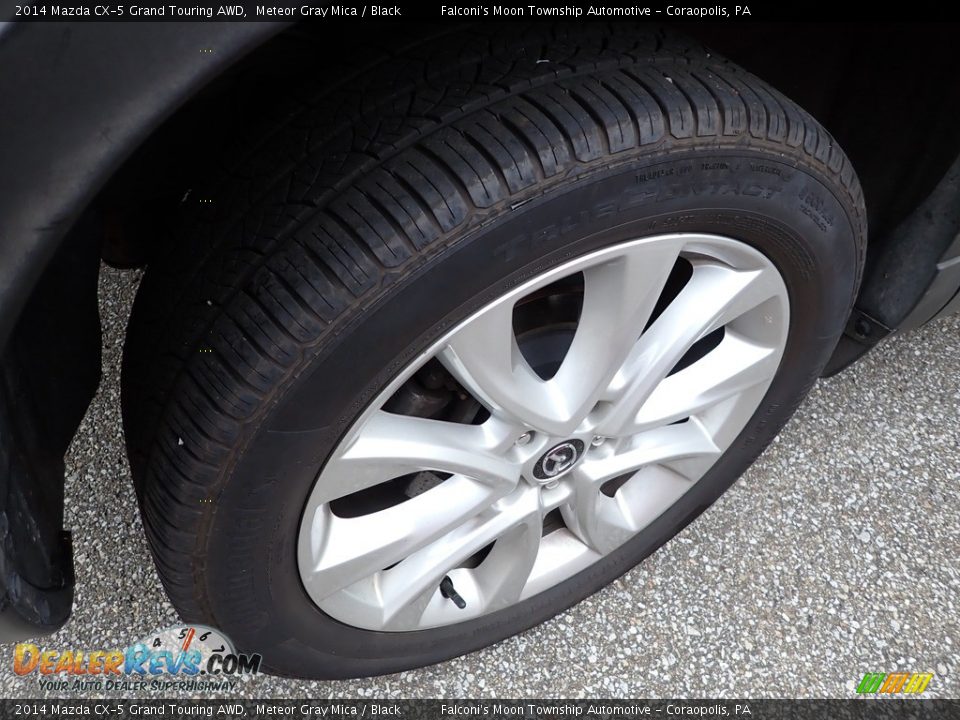 2014 Mazda CX-5 Grand Touring AWD Meteor Gray Mica / Black Photo #5