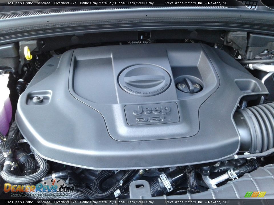 2021 Jeep Grand Cherokee L Overland 4x4 3.6 Liter DOHC 24-Valve VVT V6 Engine Photo #9