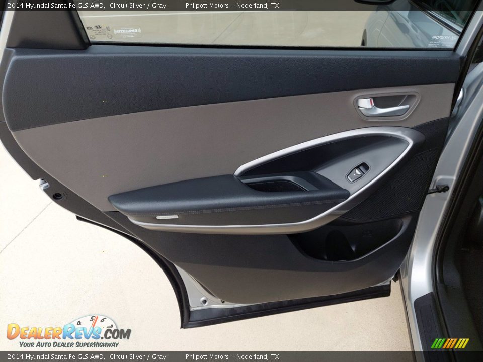 Door Panel of 2014 Hyundai Santa Fe GLS AWD Photo #23