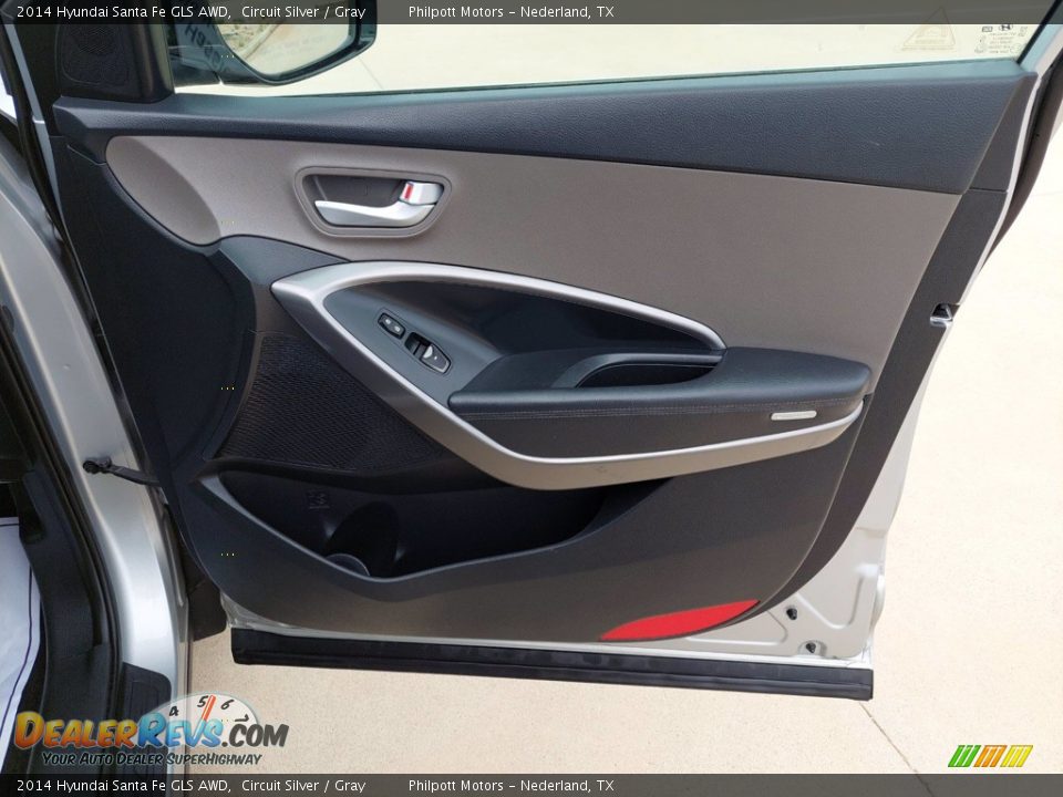 Door Panel of 2014 Hyundai Santa Fe GLS AWD Photo #27