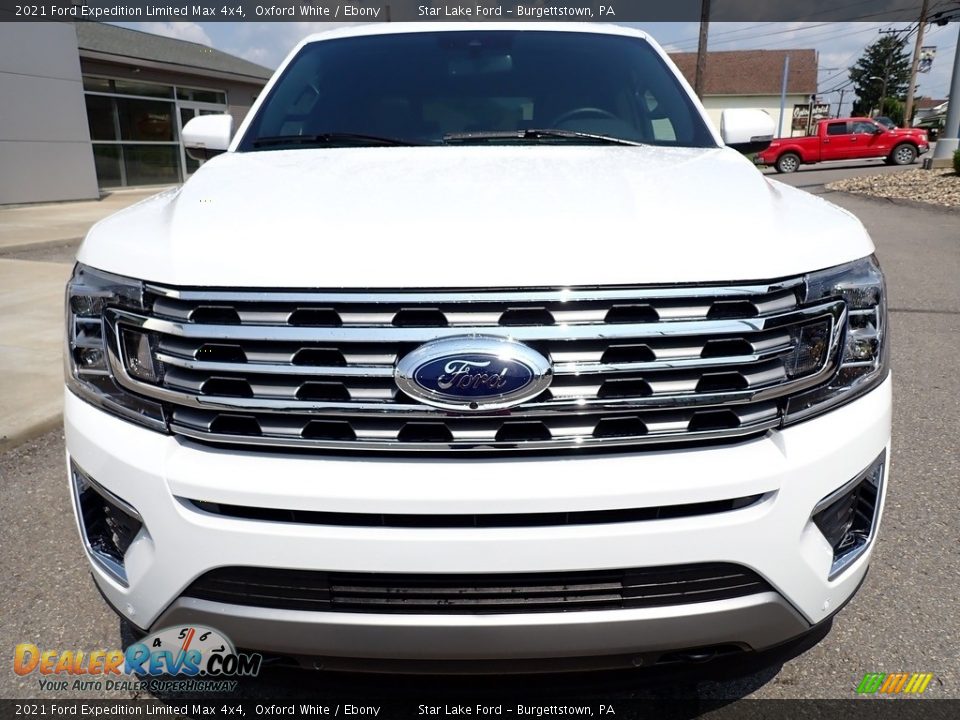 2021 Ford Expedition Limited Max 4x4 Oxford White / Ebony Photo #9