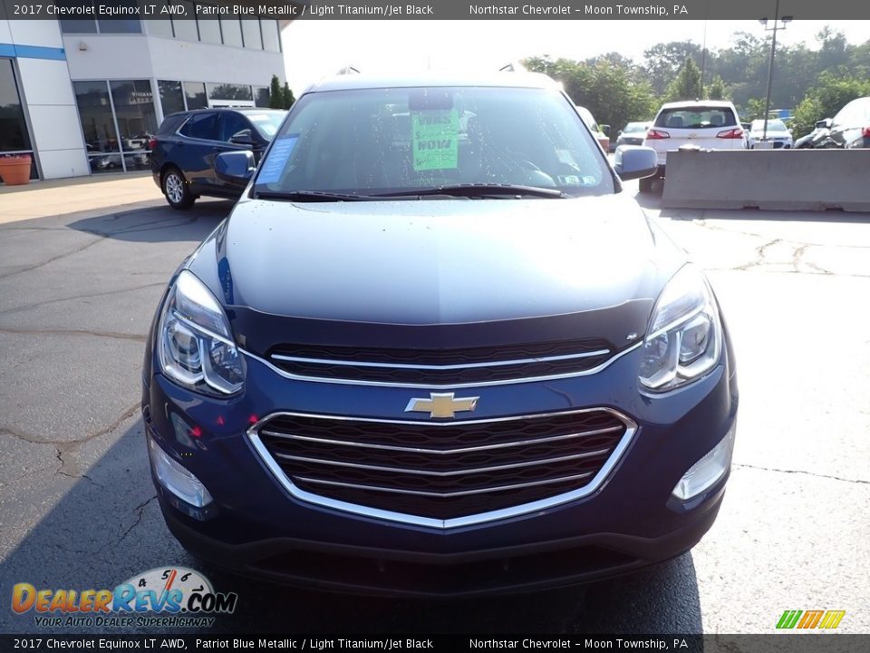 2017 Chevrolet Equinox LT AWD Patriot Blue Metallic / Light Titanium/Jet Black Photo #13