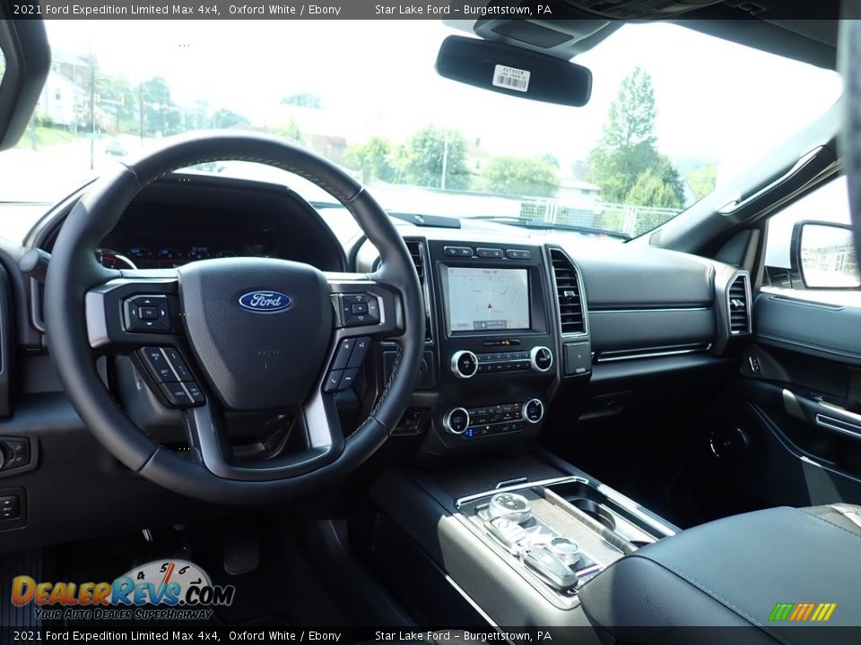 2021 Ford Expedition Limited Max 4x4 Oxford White / Ebony Photo #12