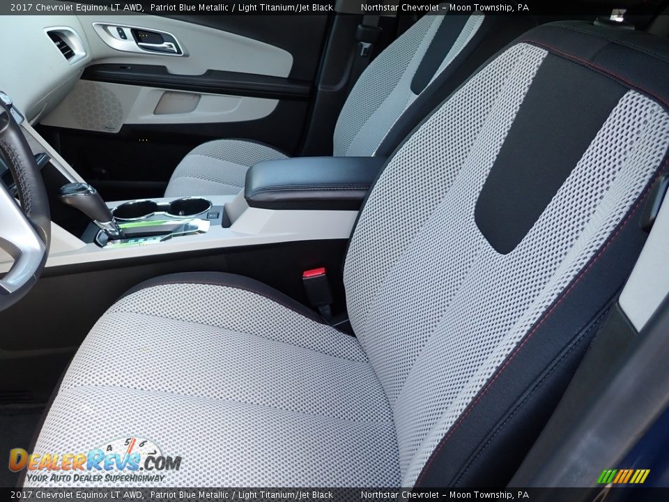 2017 Chevrolet Equinox LT AWD Patriot Blue Metallic / Light Titanium/Jet Black Photo #20