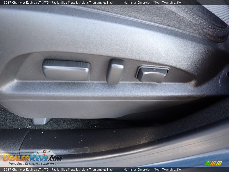 2017 Chevrolet Equinox LT AWD Patriot Blue Metallic / Light Titanium/Jet Black Photo #25