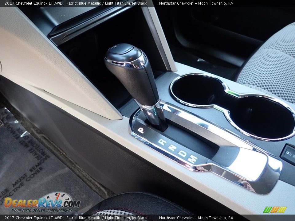 2017 Chevrolet Equinox LT AWD Patriot Blue Metallic / Light Titanium/Jet Black Photo #26