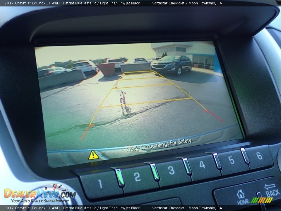 2017 Chevrolet Equinox LT AWD Patriot Blue Metallic / Light Titanium/Jet Black Photo #30