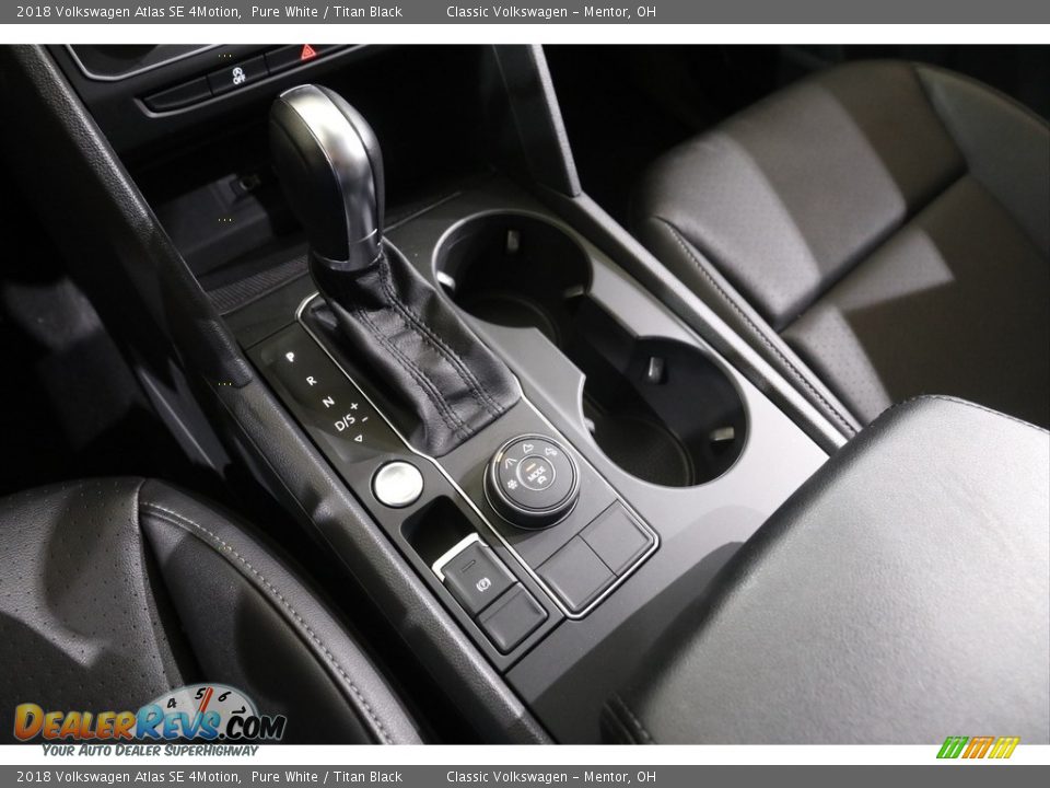 2018 Volkswagen Atlas SE 4Motion Pure White / Titan Black Photo #13