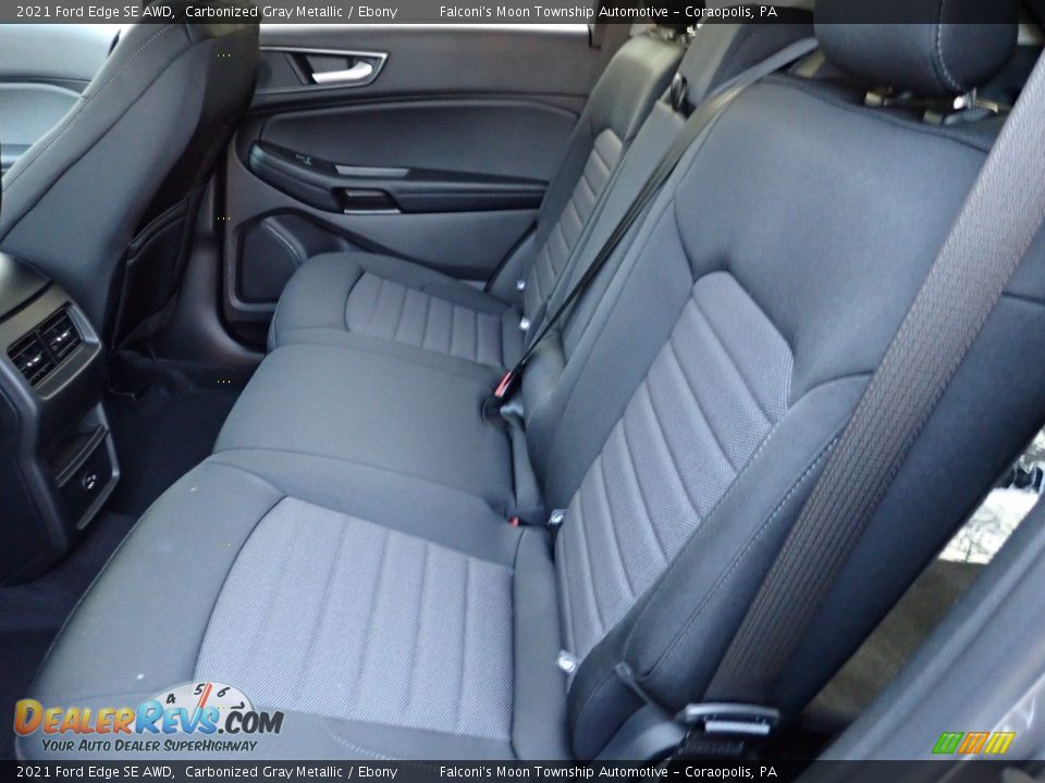 2021 Ford Edge SE AWD Carbonized Gray Metallic / Ebony Photo #11