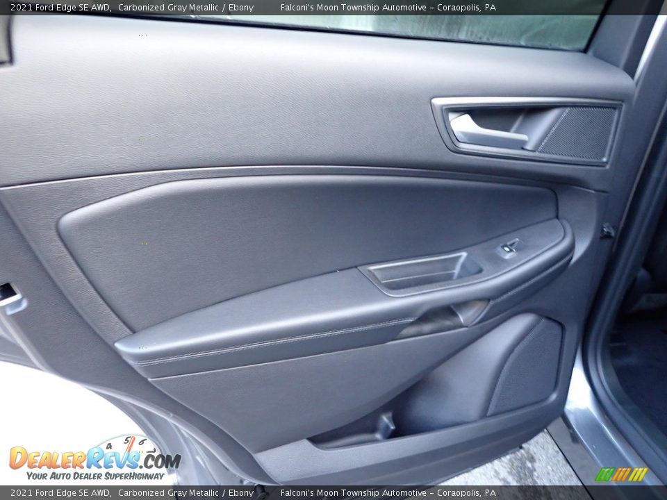 2021 Ford Edge SE AWD Carbonized Gray Metallic / Ebony Photo #13